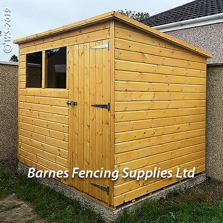 Suppliers Cheap Pent Roof Garden Shed in Harrow