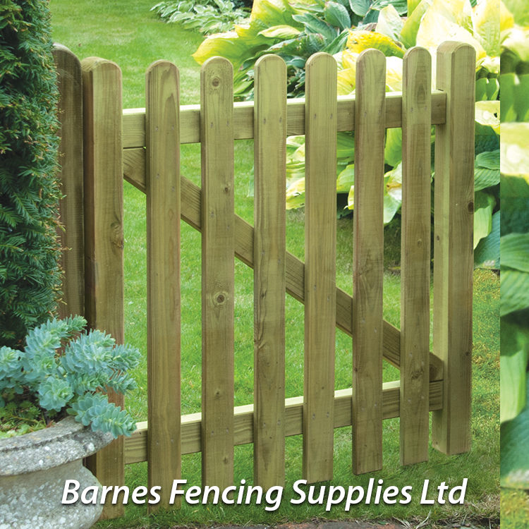 (KDM ) Premium Picket Round Top Gate