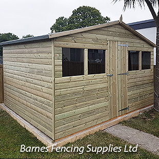 Barnes Apex Shed